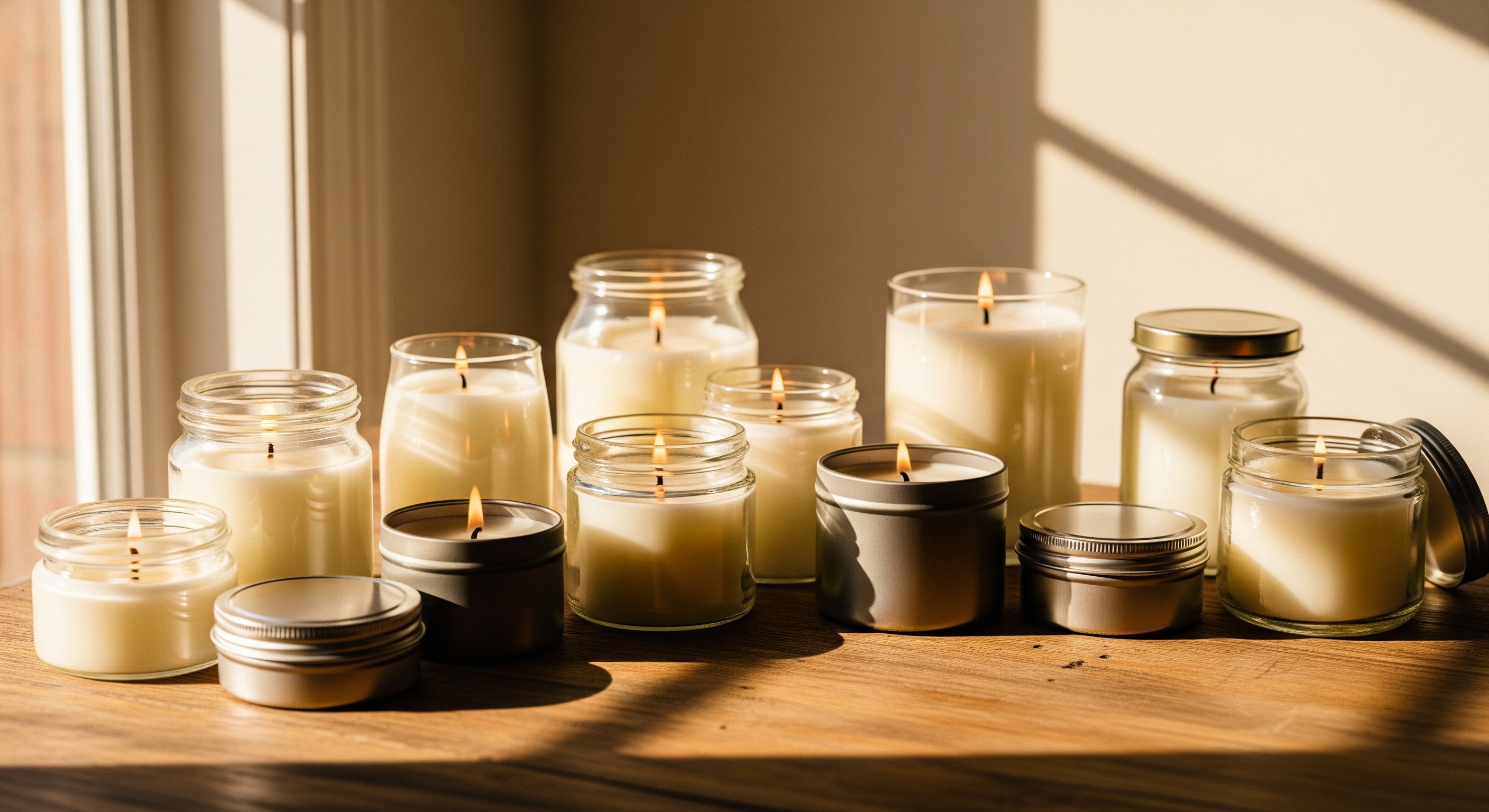 Cover Image: เทียนหอมในบรรยากาศอบอุ่น