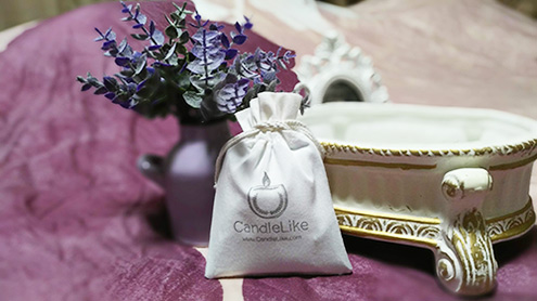 ผลงานเทียนหอมสำหรับโยคะ