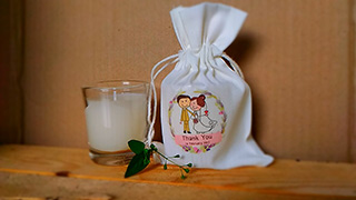 ผลงานถุงหอมสำหรับห้องน้ำ