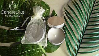 ผลงานเทียนหอมสำหรับสปา