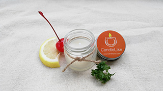 ผลงานเทียนหอมสำหรับร้านอาหาร