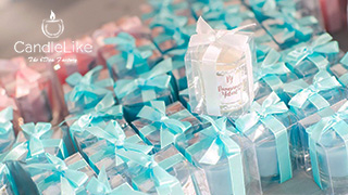 ผลงานเทียนหอมอโรม่า