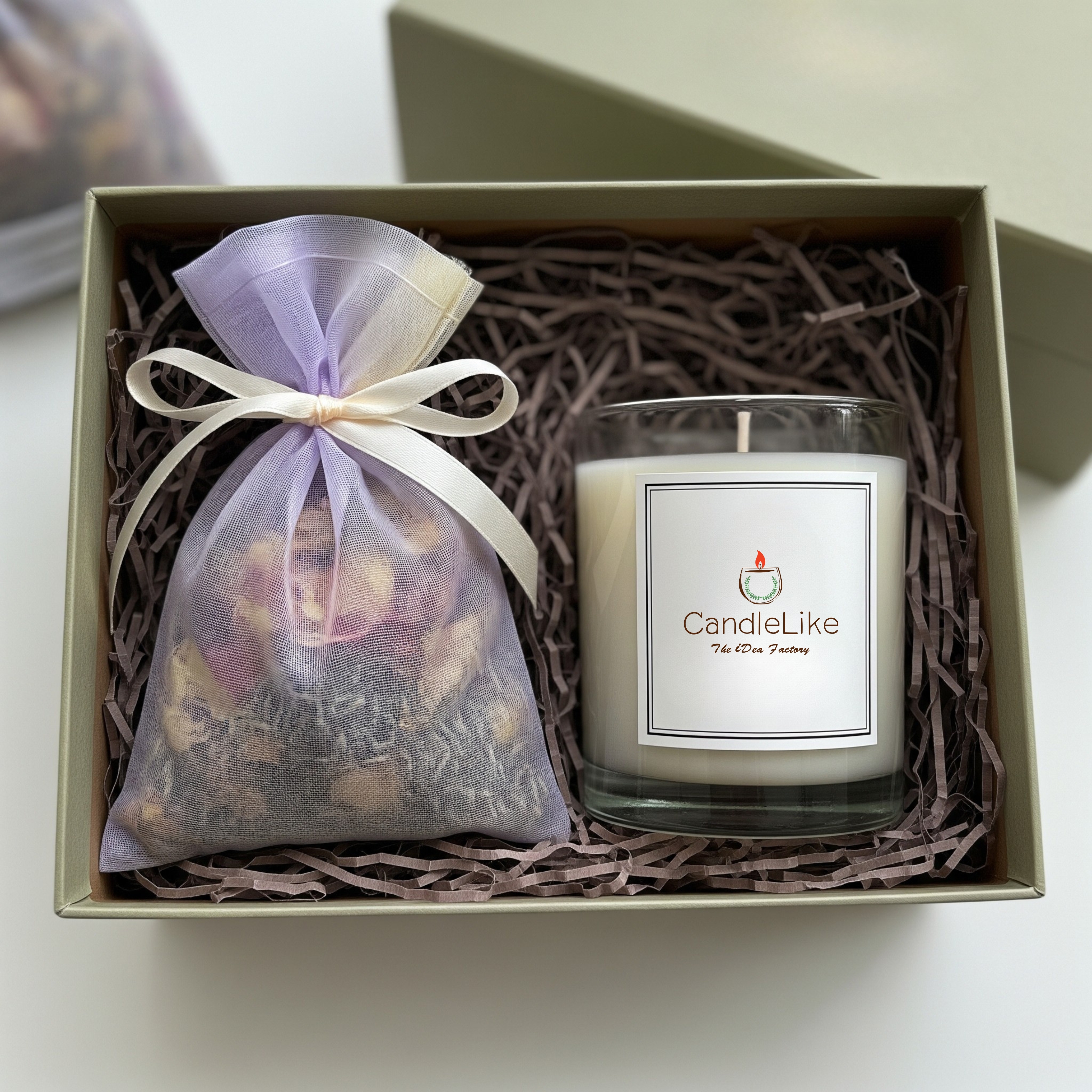 ชุดของขวัญถุงหอมและเทียนหอม