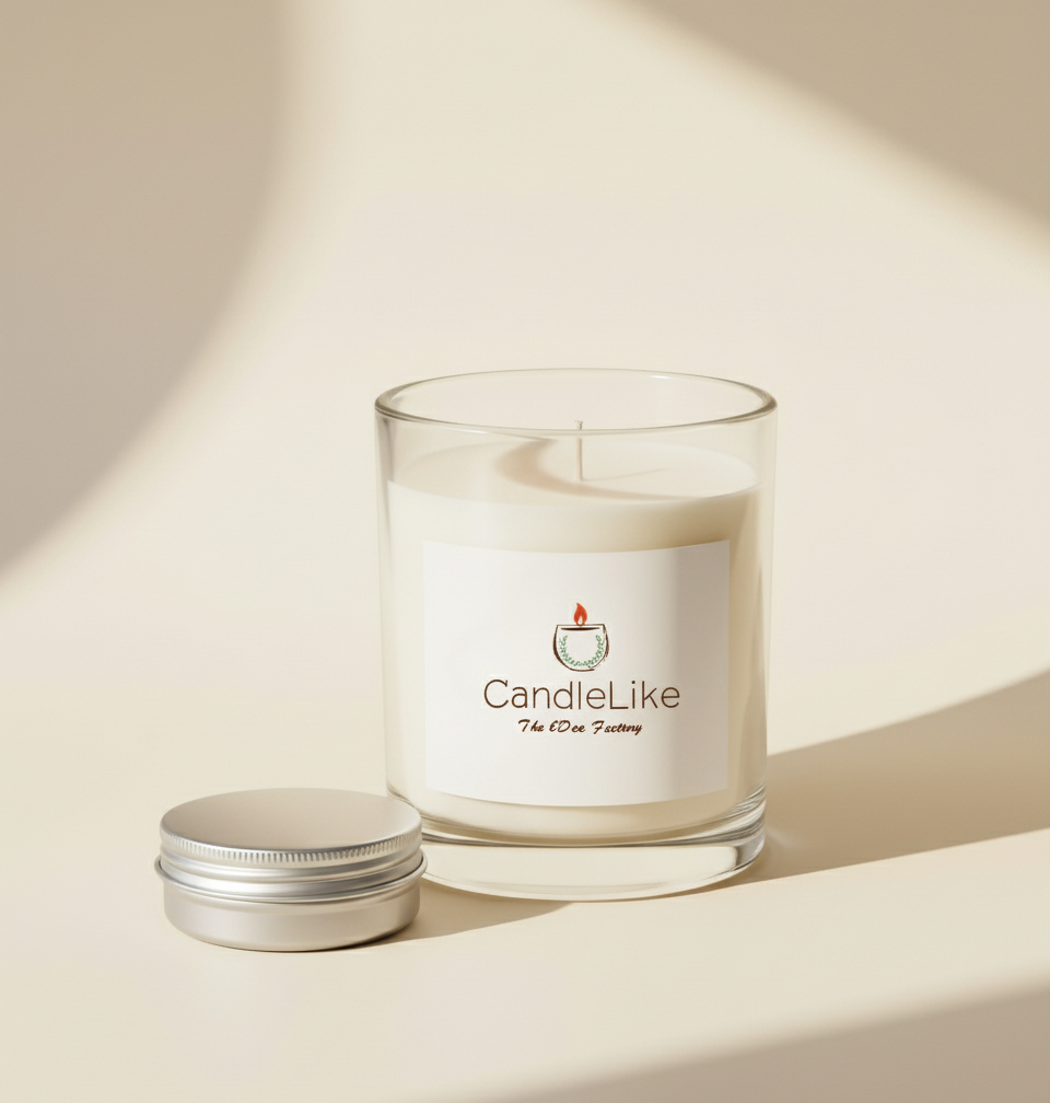 รูปแบบบรรจุภัณฑ์เทียนหอม เช่น แก้วใส กระปุก และกล่อง